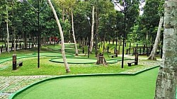 Mini Golf At Spritzer Eco Park By STM Artificial Grass Solutions